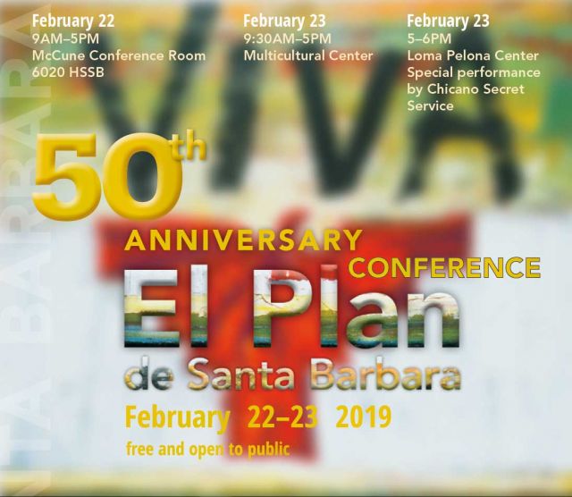 El Plan de Santa Barbara Anniversary Poster