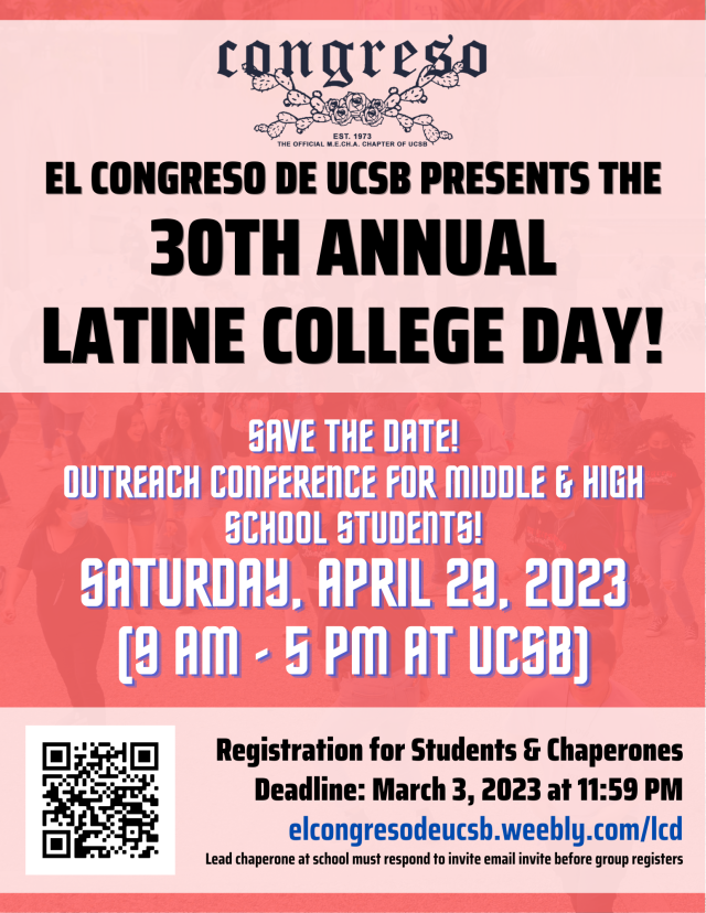 El Congreso outreach flyer