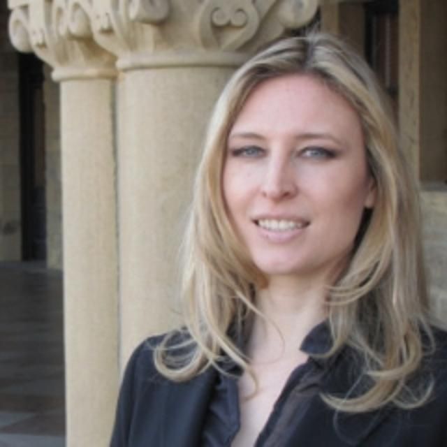 Woman smiling in picture.